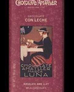 TABLETA CHOCOLATE CON LECHE AMATLLER