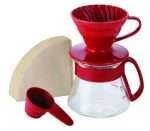 HARIO V60 Set Rojo